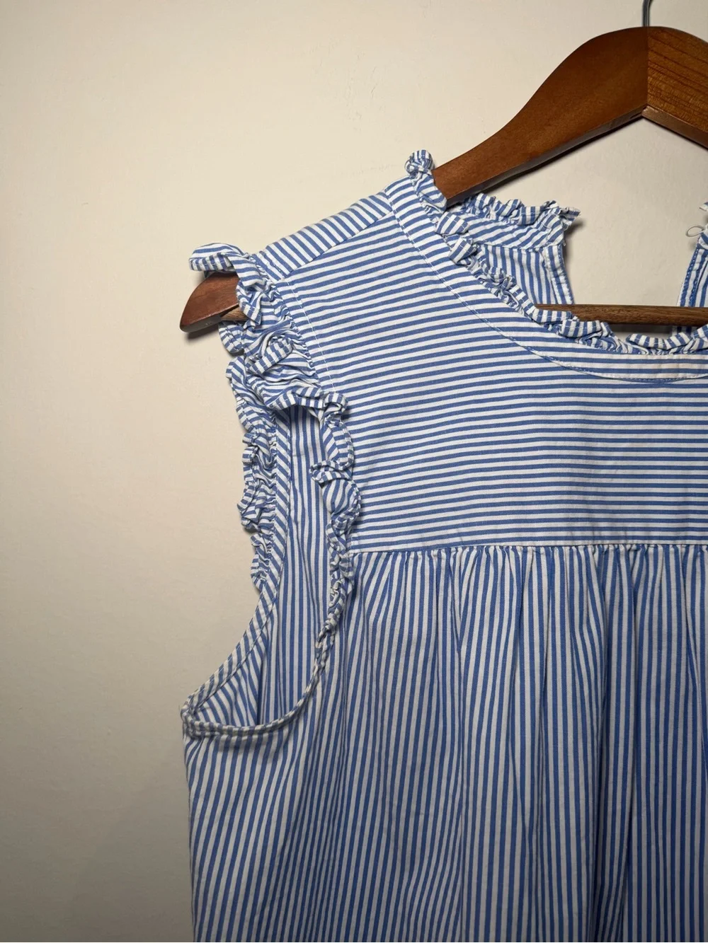 J. Crew Blue & White Striped Top 12